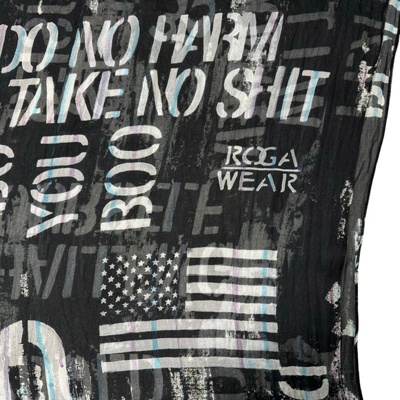 RoGAWear Silk Large Square Scarf 52 x 52 - Picture 6 of 8